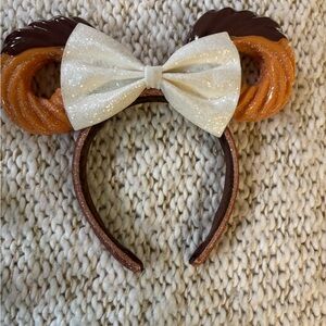 Walt Disney World Chocolate Dipped Churro Disney Minnie Ears Headband